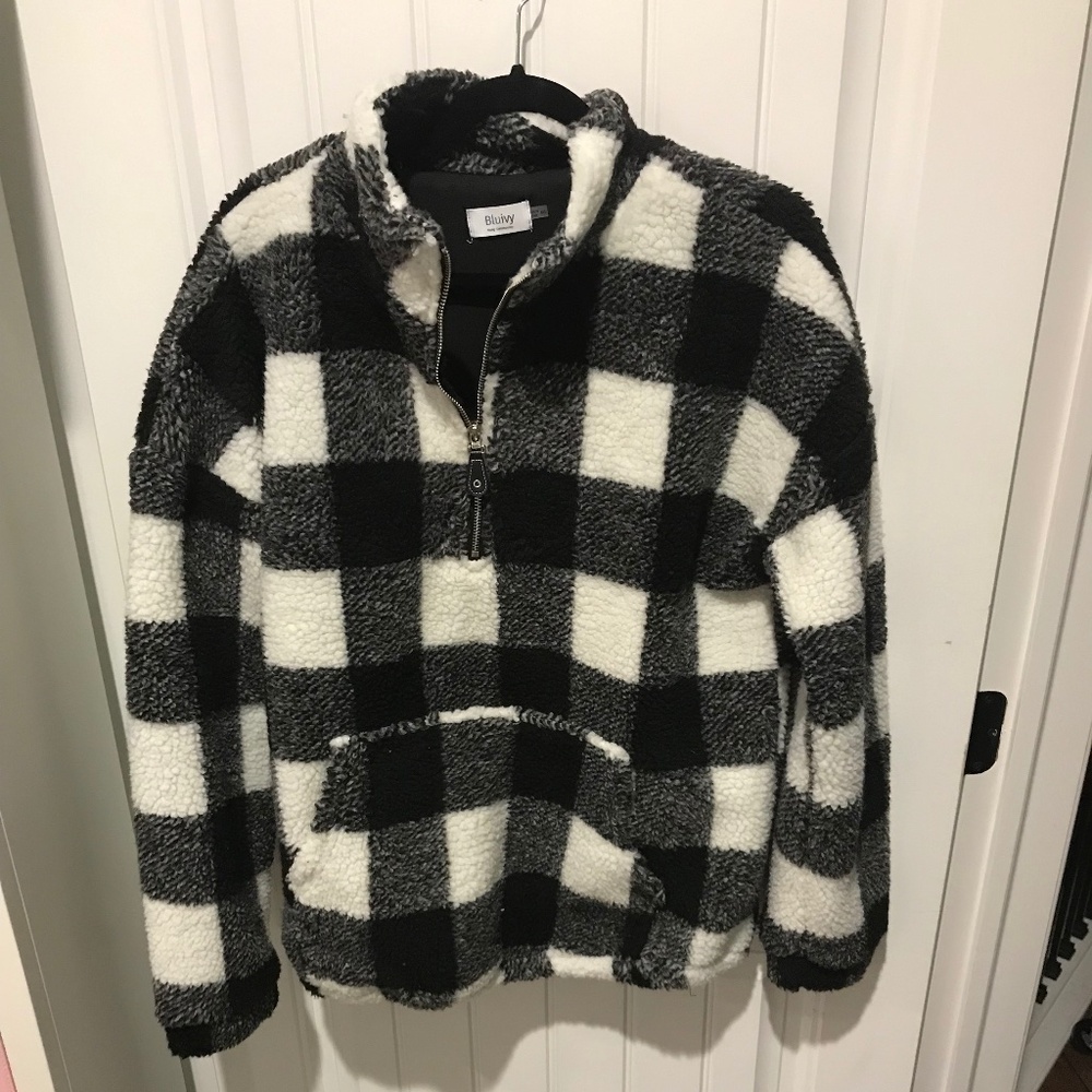 BluIvy Quarter Zip Fleece Pullover